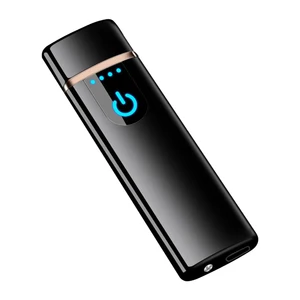 Image of yanzhen sanqiao mini double sided reactional cigarette lighter with metal slim usb lighter wholesale