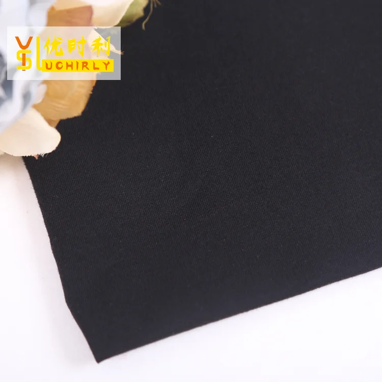 
China manufacturer top quality CVC 60 cotton 40 polyester knit jersey fabric 