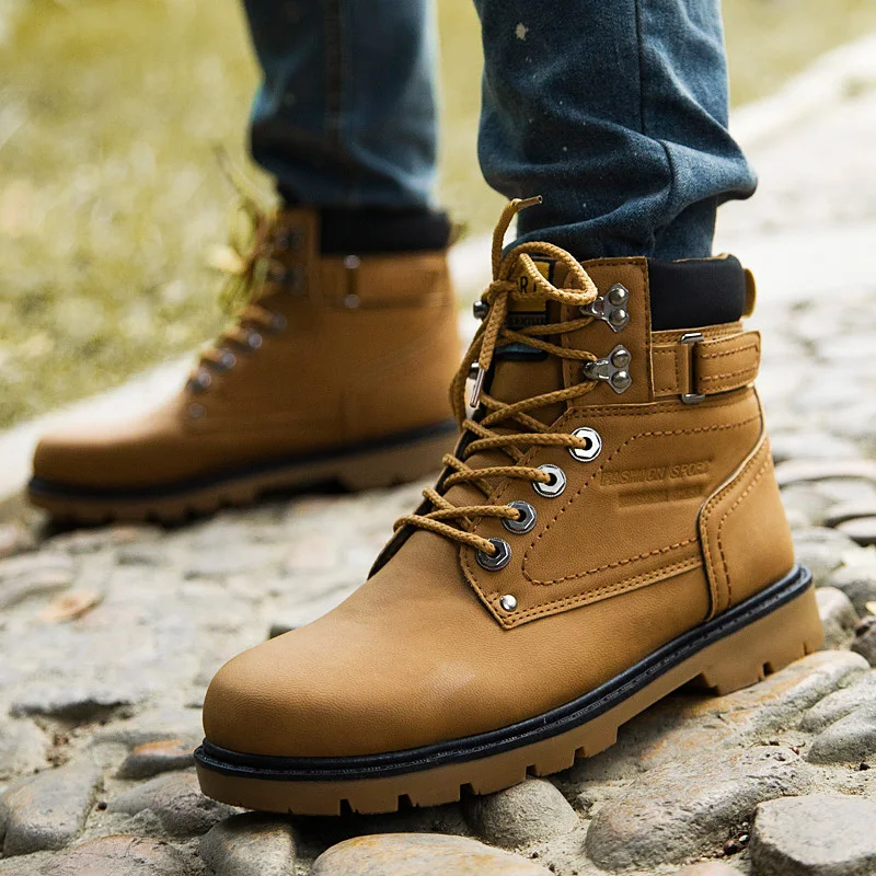 2015 winter cool thick snow boots for men and women couple