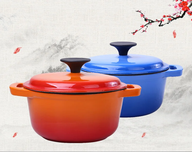 Amazon Hot Sale Cast Iron Small Soup Pot For Home Cooking Buy China
