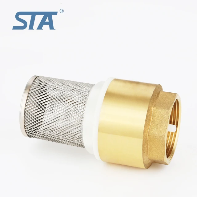 
ART.4006 STA NPT Vertical Inline Spring Loaded Brass Check Valve 