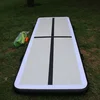 Factory promotion quality inflatable air tumble tracks 3mx1mx10cm 4mx1mx10cm cool black air track