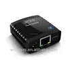 100Mbps Networking printer server with usb hub,USB2.0 LAN Printer Server with Sharing Server