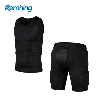 youth padded compression pants basketball