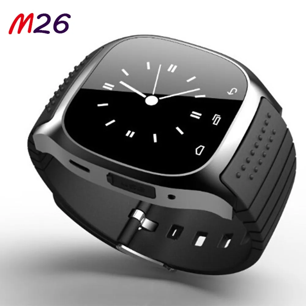 M26 Android Smart Watch Bluetooth Watch Connect With Phone Blu