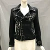 New Fashion Suede Jacket, Luxury Details, Nailing Decoration, Latest Winter Designs 2018
