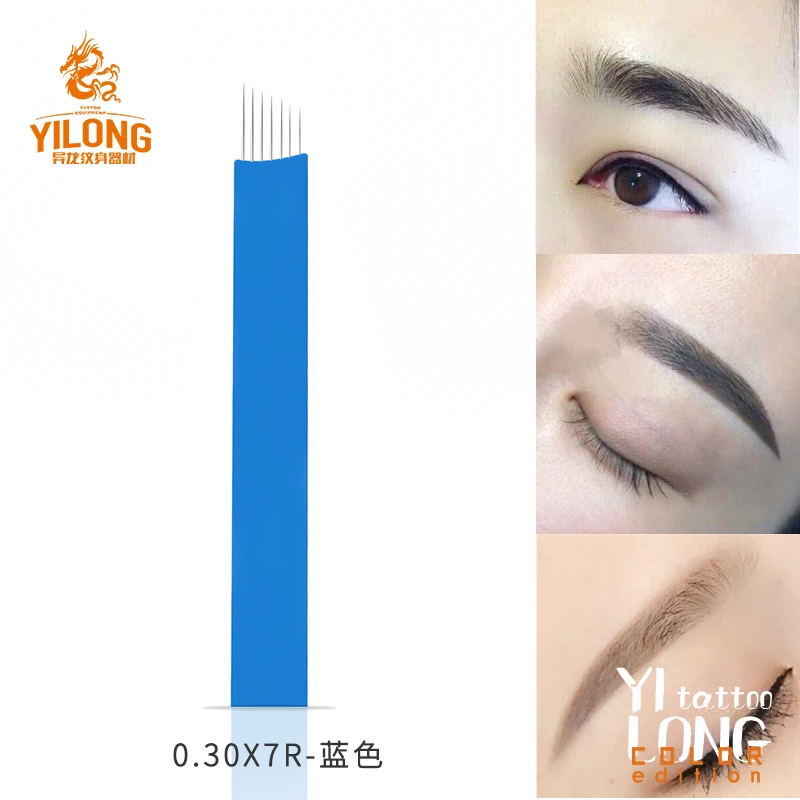 yilong tattoo needle supply fifty great quality blue and red Smooth and fine