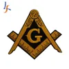 China wholesale embroidered patches best selling products masonic embroidery patch