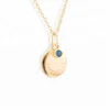 Fashion accessories gold coin pendant happiness necklace