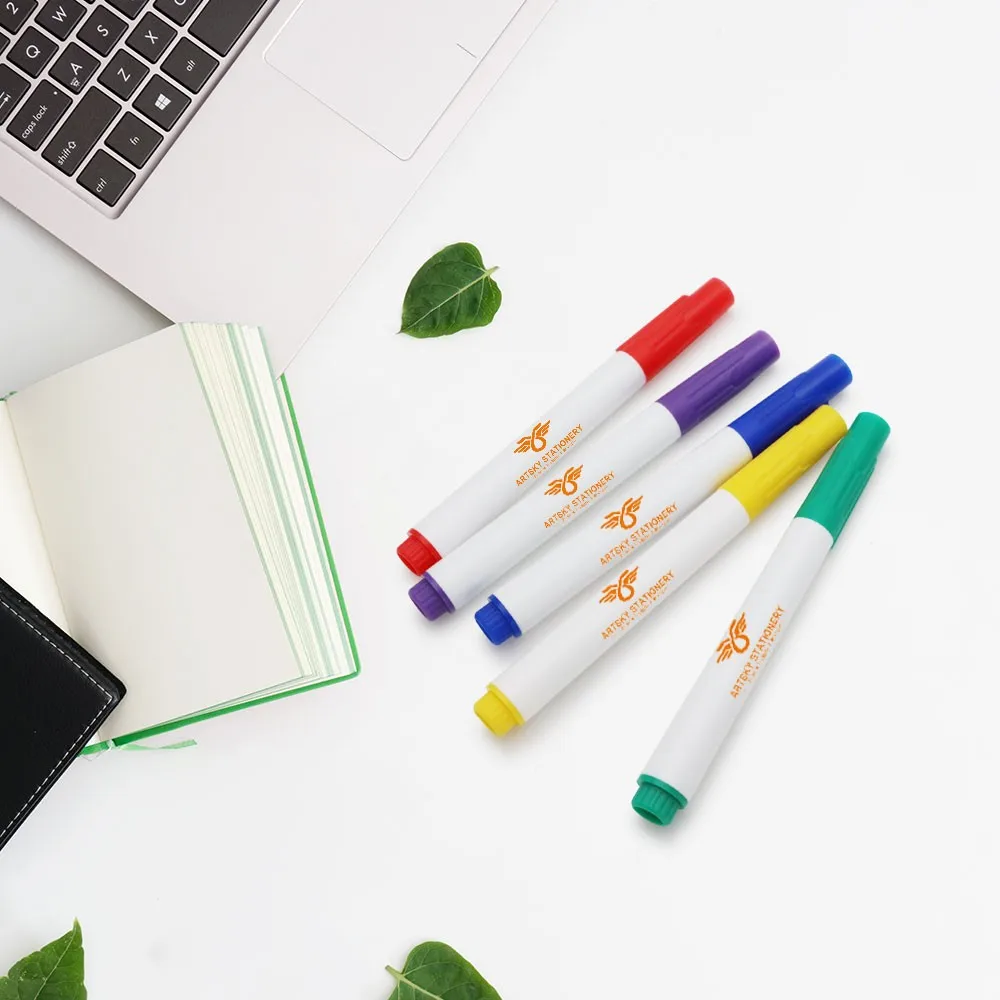 8 Colors Fabric Markers Washable Or Permanent Perfect For Writing On