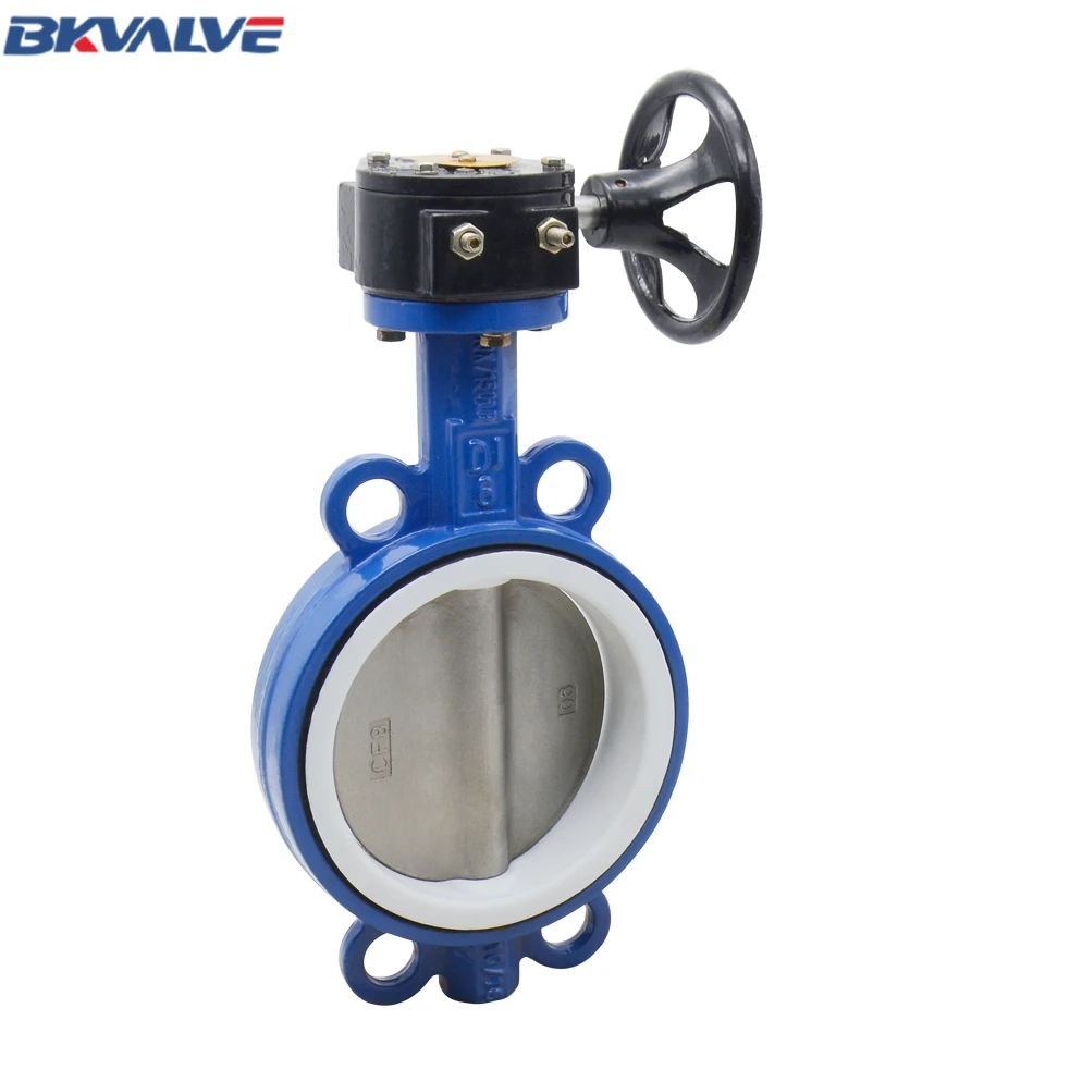 TianJin valve factory 400mm iron butterfly valve