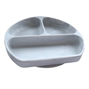 Image of Benhaida Unbreakable Silicone Baby Plate Suction Table Grip Dish