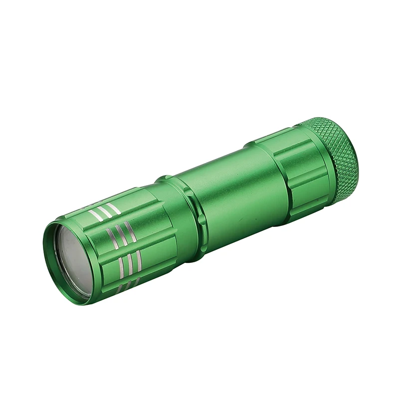 Mini High Power Pocket Size Aluminum Smallest Flashlight Torch Light with 1*aa battery