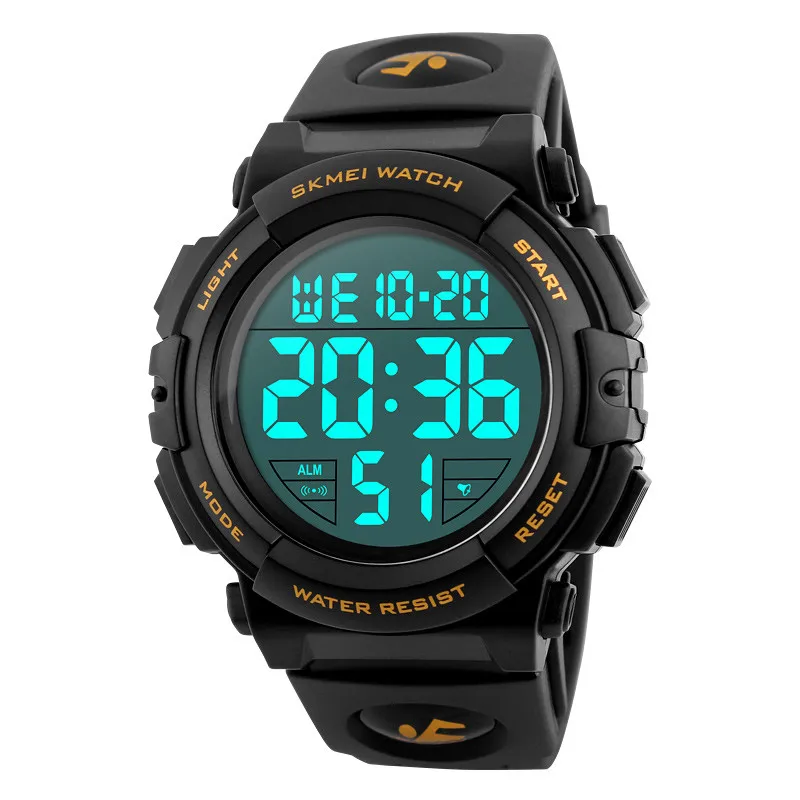 

china large display dial mens sport custom logo digital watches skmei 1258