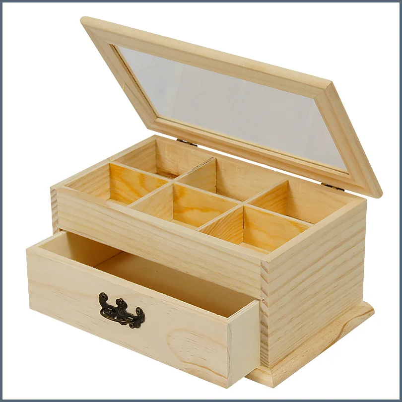 Unfinished Wood Jewelry Box Customized Jewelry Box Buy