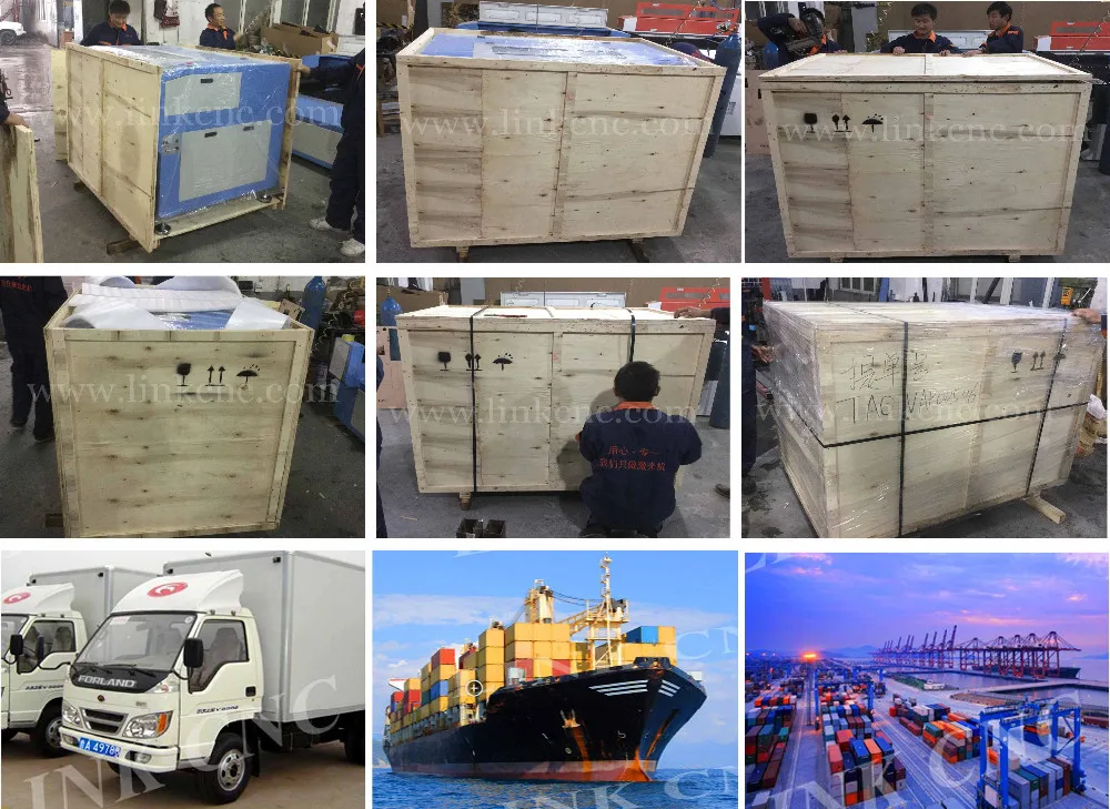 150W RECI co2 laser tube cnc co2 laser cutting machine/cnc laser cutter for sale/cnc laser machine