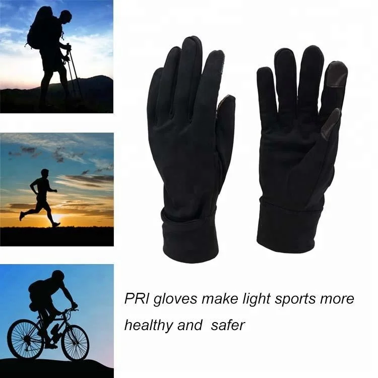 
PRI 2019 Hot Sale Thinnest Unisex Light Sport Gym Fit Cycling Running Hiking Window Watch Running Watch Screen Gloves 