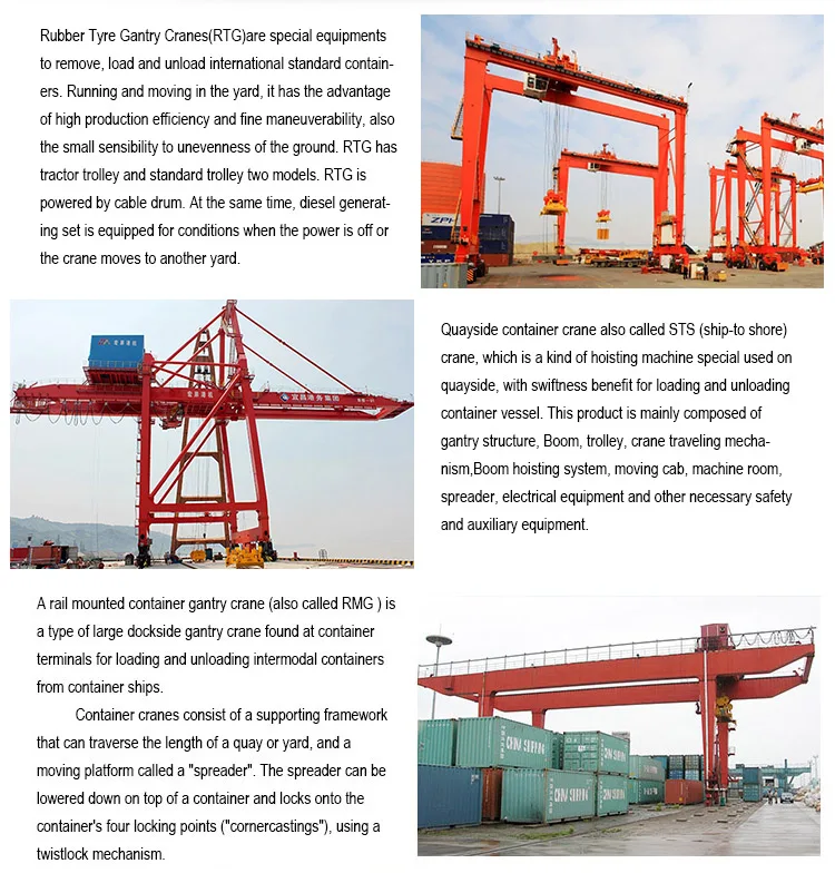 Four-Link Portal 150Tons Gantry Crane China