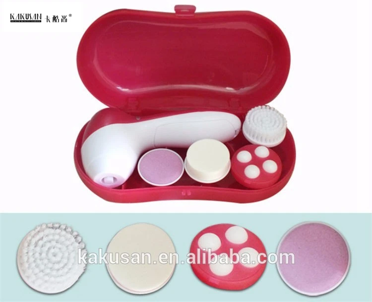 Aa Battery Powered 360 Degree Rotating Manual Facial Face Brush For