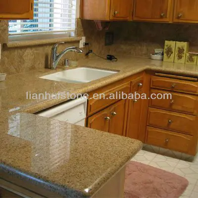 Golden sand granite countertop