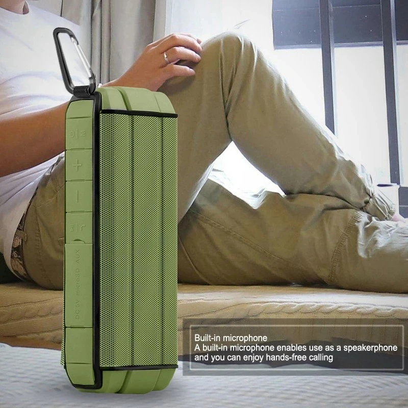 1200mAh High Capacity Bluetooth Speaker Home Zeal Sound Wireless Bluetooth Speakers with Dual Speaker Loud Stereo Better Bass - ANKUX.COM