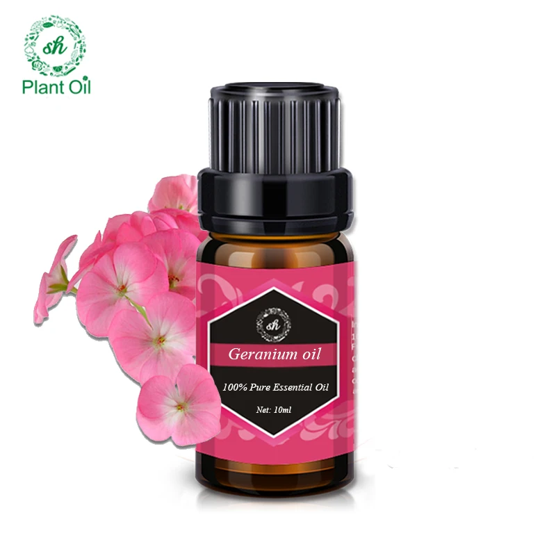 

100%pure natural food grade flavor perfume oil gardenia aroma diffuser cas 8000-46-2 essential oil geranium oil for sale, Pale green