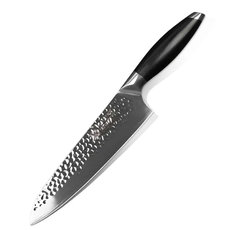 8 inch professional 440C composite stainless steel kitchen chef knife