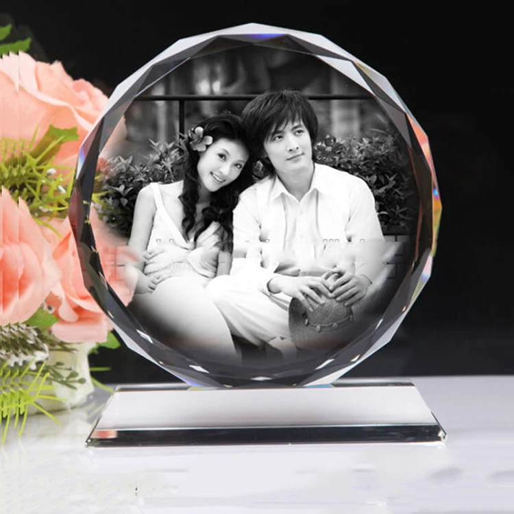 product wholesale wedding gifts laser engraved heart crystal crafts-28