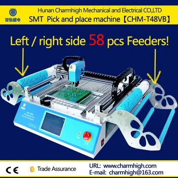 58pcs Feeders Double Stack Pick And Place Machine With Vision