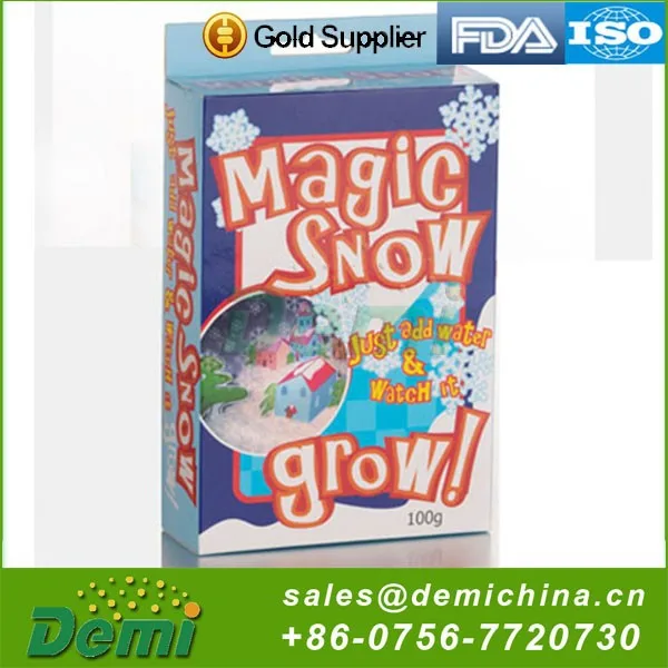 Alibaba online shopping instant expanding snow powder