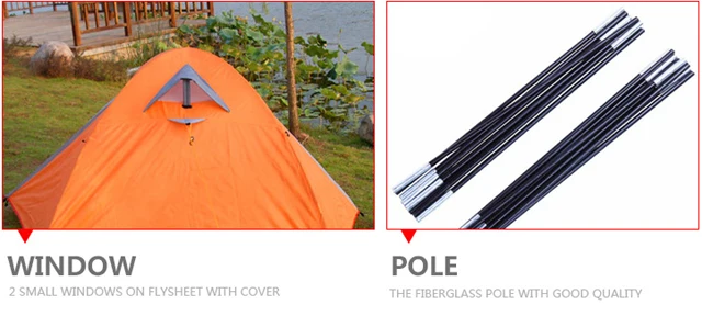 C01-CC013 Luxury double layer waterproof sunshade lover tipi camping tent