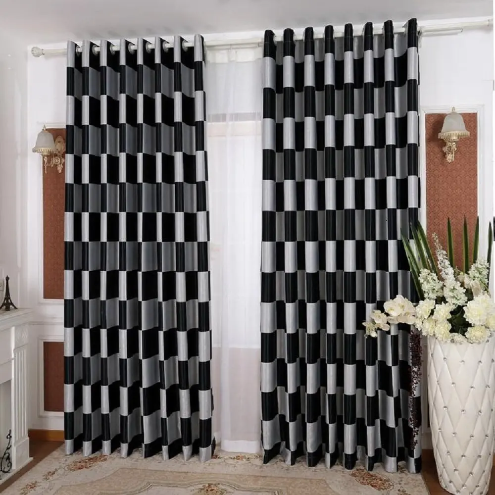Cheap Black And White Drapery Panels Find Black And White Drapery