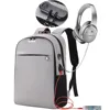Men's Backpack Anti Theft Multifunctional Casual Pickproof with Audio Jack Laptop Fashion Waterproof Travel Bag Computer Package