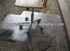 Clear PVC Chair Mats with studs for carpet