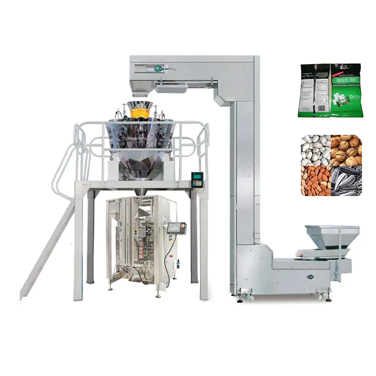 corn grain automatic vertical packing machine