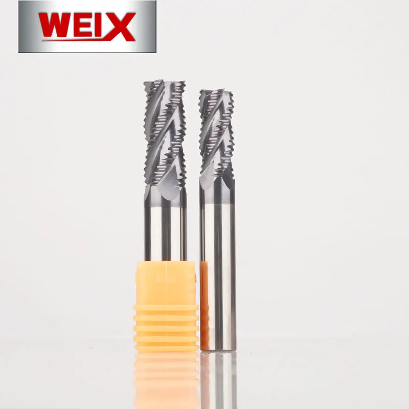 Weix Roughing Steel Roughing Endmills Solid Carbide Roughing End Mill