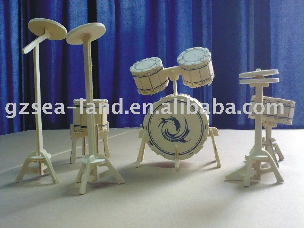 childrens wooden drum