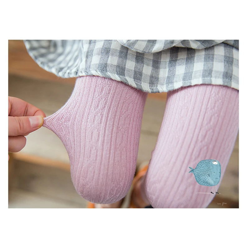 
Girl Tight Solid Cute Cartoon Stockings Kids Velvet Fabric Tights Stocking Pants Cat Children Princess Girl Tight Stocking 