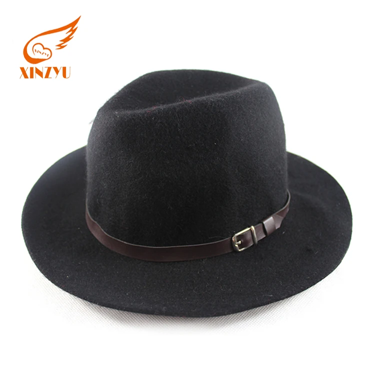 man felt hat
