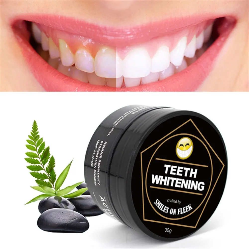 wholesale 30g oral care charcoal powder natural activated