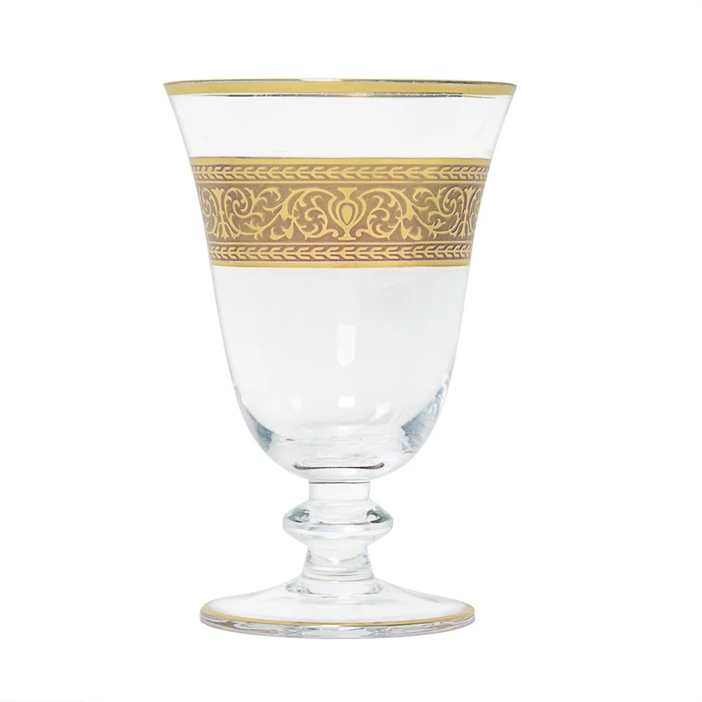 Wholesale Moroccan Crystal Arabic Gold Rim Design Coffee Tea Cups And