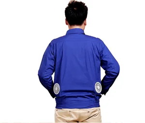 Fan cooling air conditioning clothes uniform jacket for summer Fan cooling air conditioning clothes uniform jacket for summer
