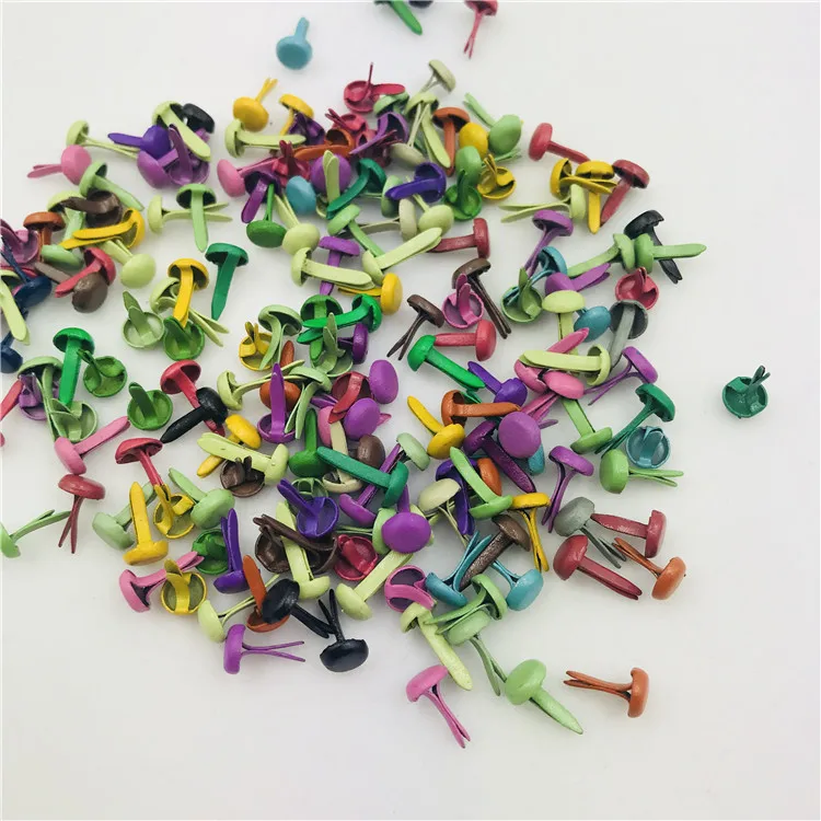 Wholesale Metal Brads Star Shaped Gold Brads For Scrapbook Buy Brads