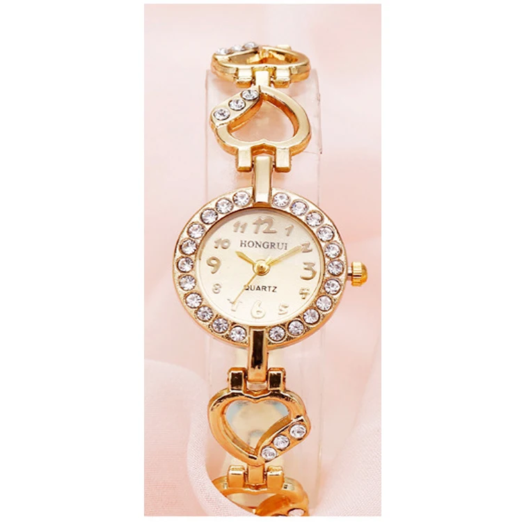 

2021 Classic women Fashion Quartz Lady GOLD Watch
