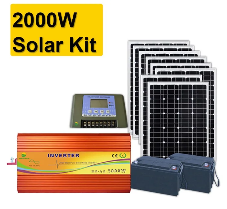 solar system with battery backup
