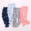2018 Autumn/Winter Women Pajamas Set Flannel Cartoon Pants Sleep Warm Nightgown Female Home Indoor Sleepwear