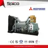 50HZ 1028KW 1285KVA OPEN TYPE Japan Engine Mitsubishi Diesel Generator set
