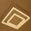 Two layers square surface mounted LED ceiling lamp