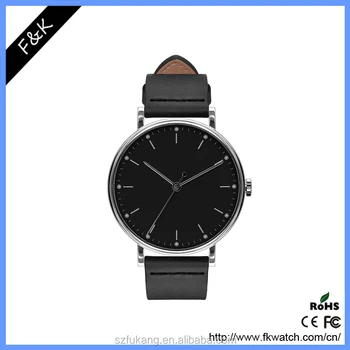 Top brand 2011 popular mens sport watches with black leather watch 