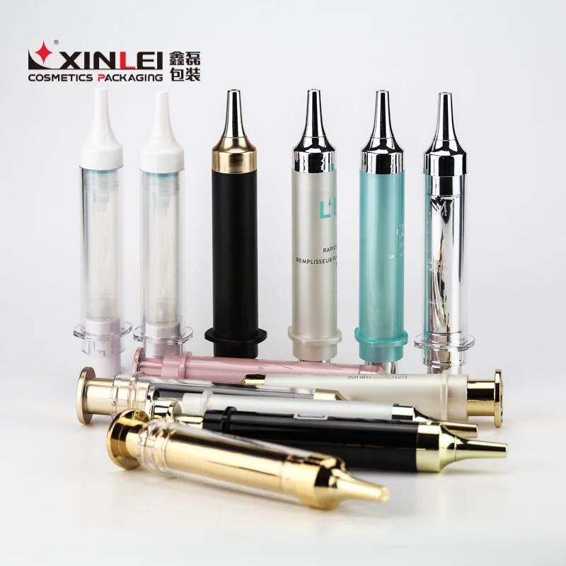 
Pump sprayer serum syringe factory airless 10ml reusable cosmetic bottle 